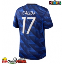 Camisa de Futebol França William Saliba #17 Equipamento Principal Mundo 2026 Manga Curta